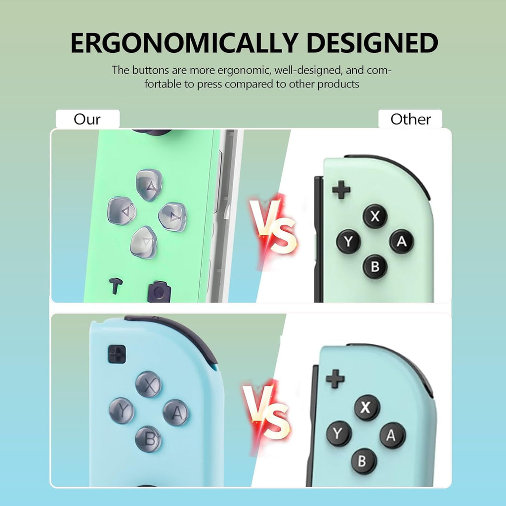 Rebelduck Switch Controller for Nintendo Switch, Switch Remote Control supports Dual Vibration/Motion Control/Screenshot/Wake-up