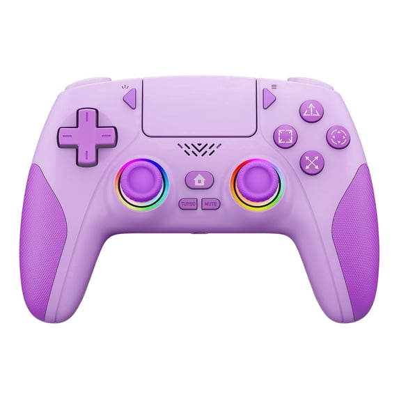 Rebelduck Wireless RGB Controller Compatible with P5/P5 Pro/P5 Slim with Dual Vibration & Six-Axis Sensor