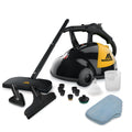 Rebelduck MC1275 Heavy-Duty Steam Cleaner, 45 Minute Runtime, 18 Accessories: Mop Head, Brushes, & More - Built for Home, Tile, Grout, Carpet, Furniture, Car Detailing, & Commercial Deep Cleaning