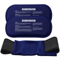 Ice Pack (3-Piece Set) – Reusable Hot and Cold Therapy Gel Wrap Support Injury Recovery, Alleviate Joint and Muscle Pain – Rotator Cuff, Knees, Back & More