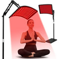 Rebelduck Red Light Therapy for Face and Body, Red Infrared Light Therapy Lamp with Stand Led 660nm Red Light-Therapy& 850nm Infrared Light Device for Body