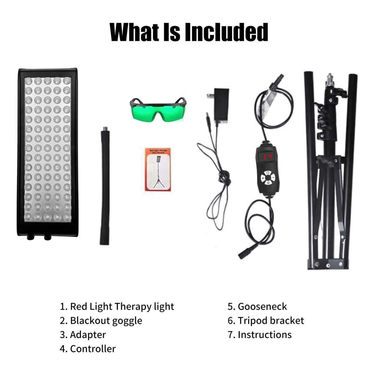 Red Light with Remote Control for Face and Body, 660nm Deed Red Light and 850nm Near Infrared LED Red Light Device at Home for Body
