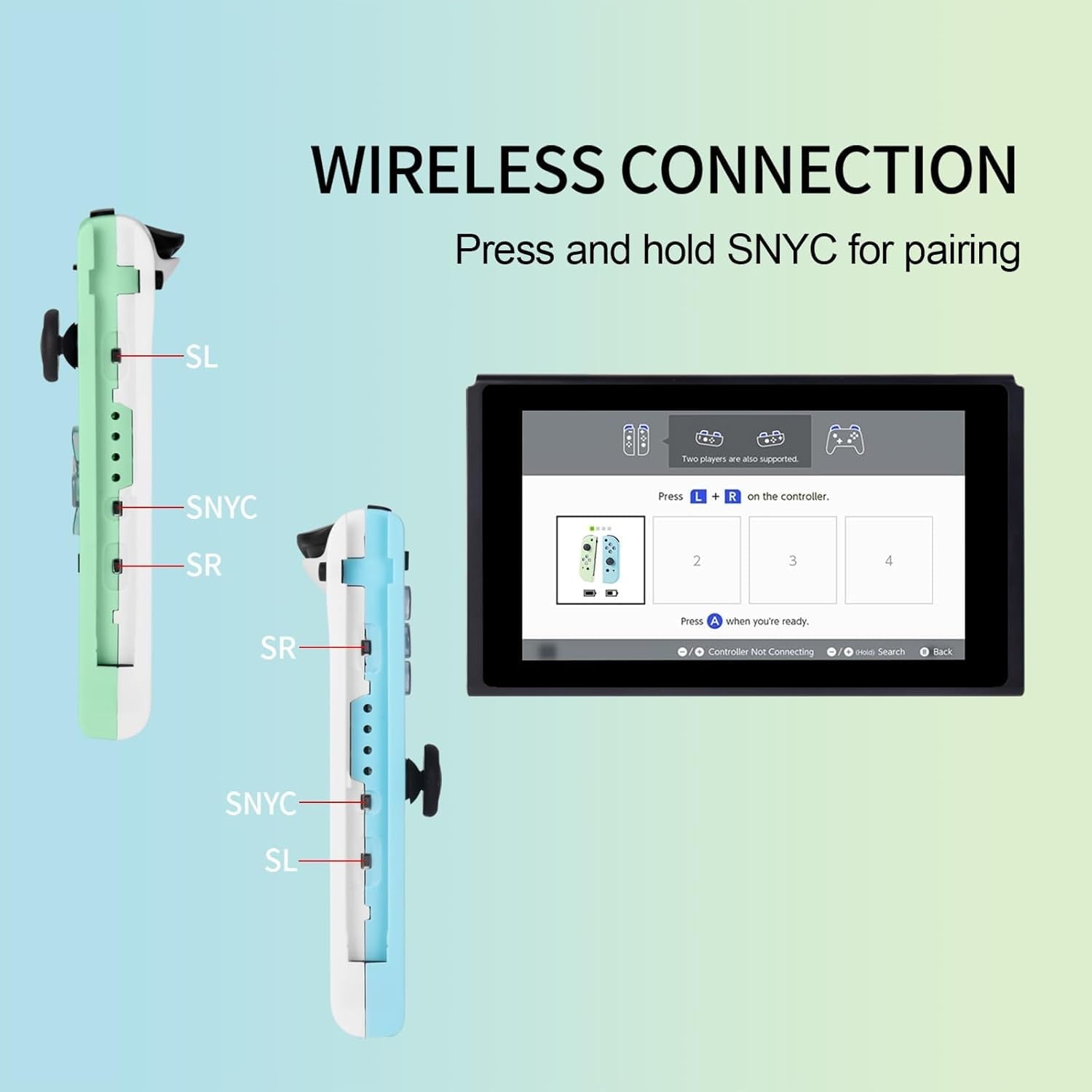 Rebelduck Switch Controller for Nintendo Switch, Switch Remote Control supports Dual Vibration/Motion Control/Screenshot/Wake-up