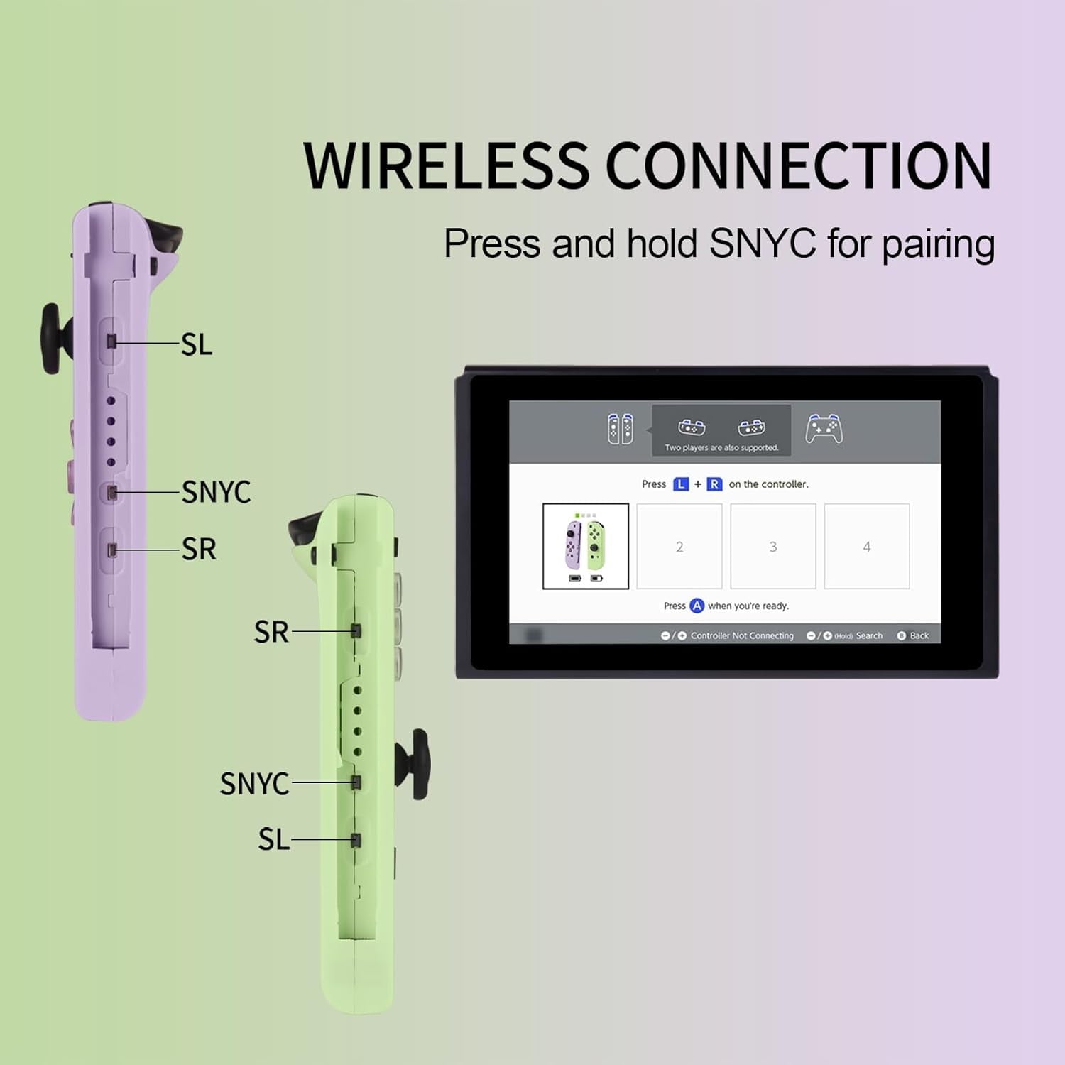 Rebelduck Switch Controller for Nintendo Switch, Switch Remote Control supports Dual Vibration/Motion Control/Screenshot/Wake-up